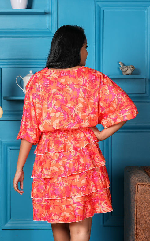 MARTINI LAYER SHORT DRESS