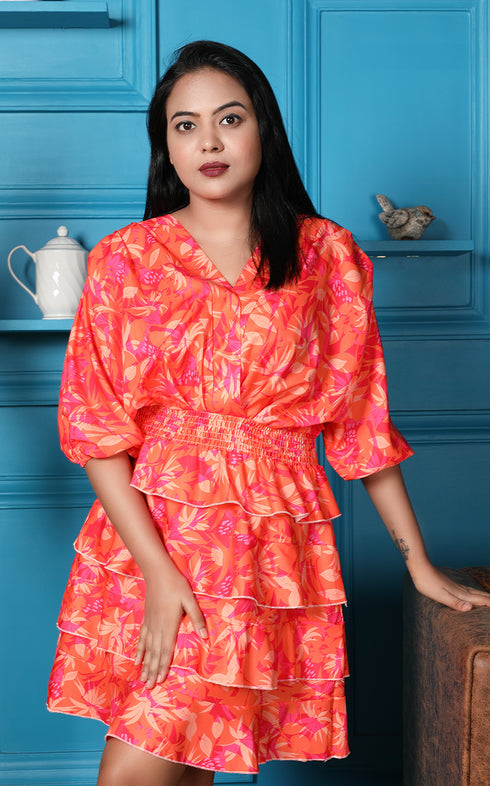 MARTINI LAYER SHORT DRESS