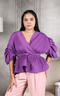 WRAP AROUND PEPLUM TOP