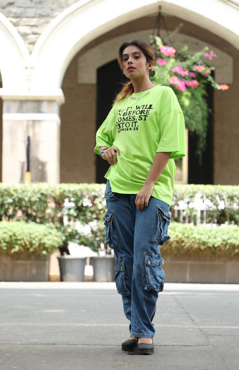 VIBE CHAIN OVERSIZED T SHIRT