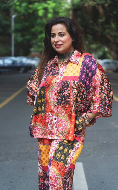 GAURI KAFTAN CORDSET