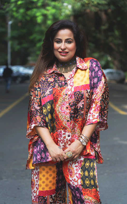 GAURI KAFTAN CORDSET