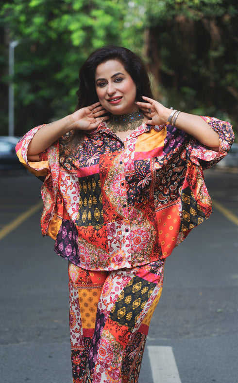 GAURI KAFTAN CORDSET