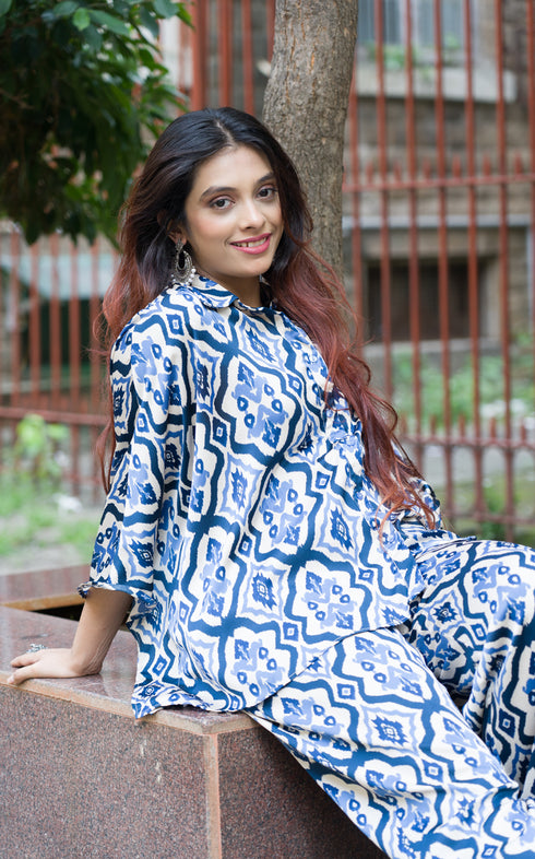 AJRAK KAFTAN CORDSET