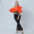 AMERICANO RUFFLE TOP