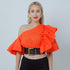 AMERICANO RUFFLE TOP