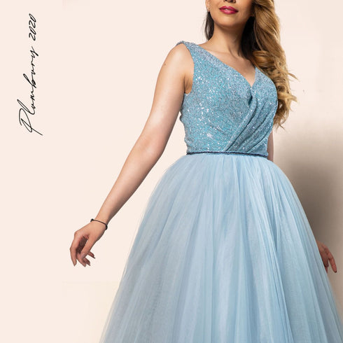 VOILET GALA GOWN